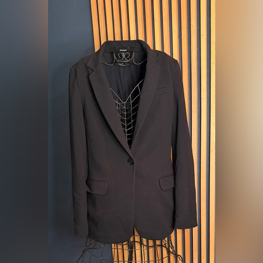 Express Women's Elegant Black Blazer